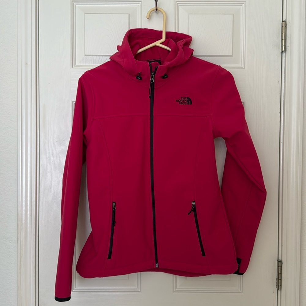 The north face softshell hood jacket
